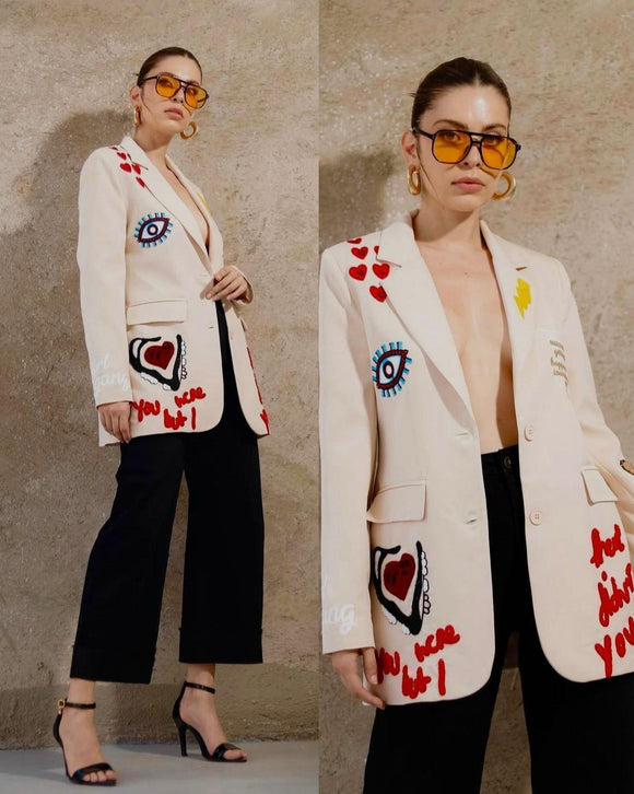 Charlotte Blazer Biege