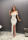 Lorna Dress White