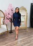 Valerie Dress Navy