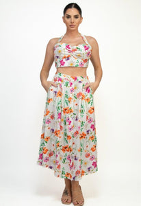 Blossom Floral Skirt Set