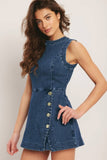Jasmine Romper Denim