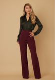 Valentina Pant Burgundy