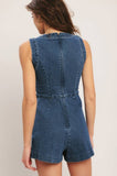 Jasmine Romper Denim