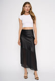 Lydia Satin Skirt
