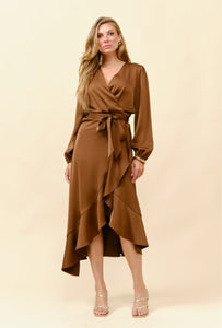 Marie Dress Brown