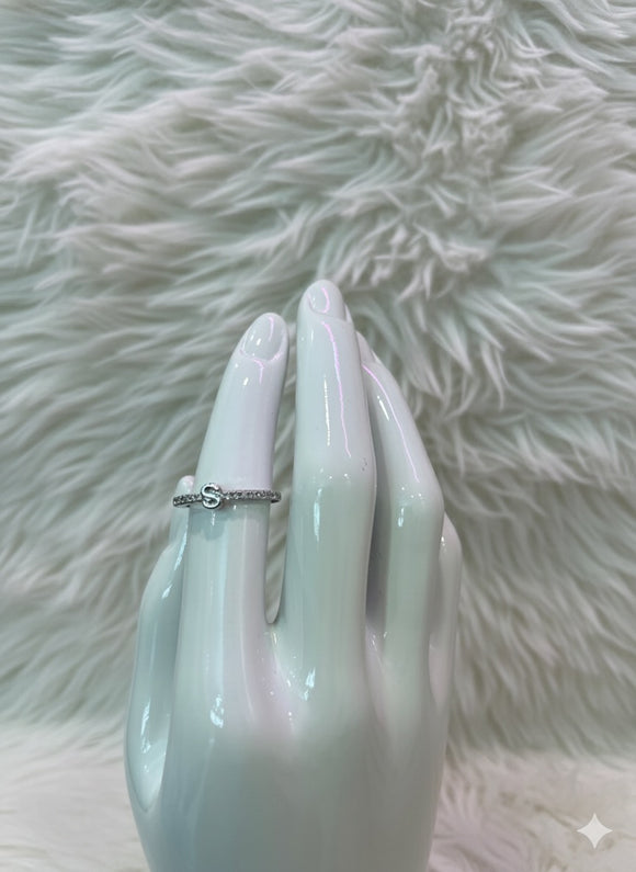“S” Silver Ring
