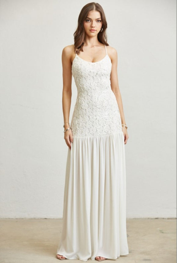 Veronica Dress Ivory