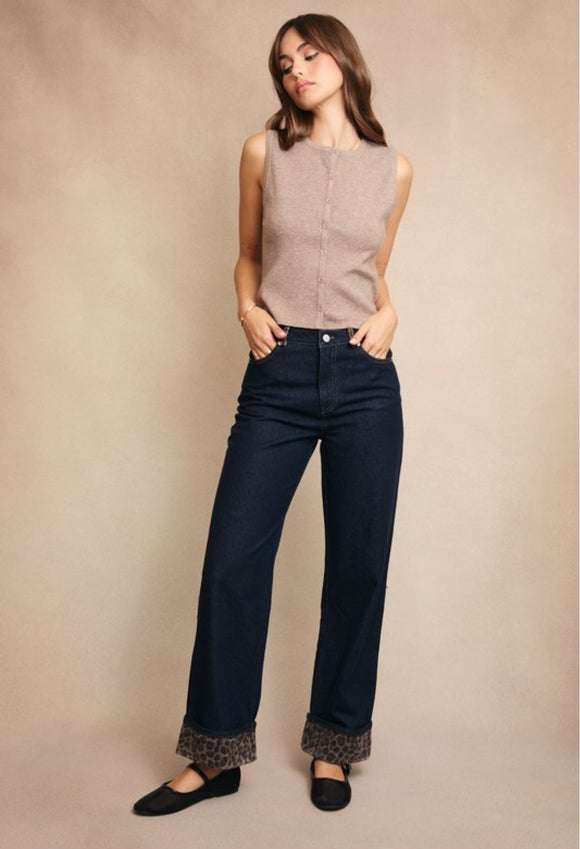 Taylor Jeans Leopard