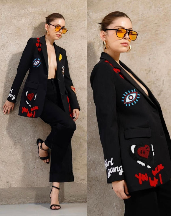 Charlotte Blazer Black