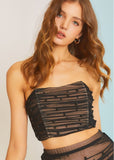 Casey Corset top Black