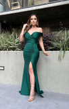 Emilia Dress Emerald Green