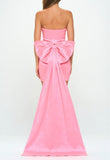 Dora Dress Bow Pink