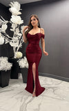 Lorna Dress Wine