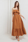 Willow Dress Brown