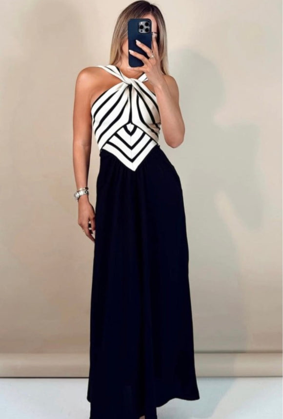 Jaslene Dress Black