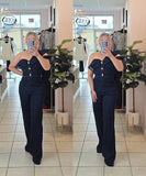 Jasmine Pant Set Navy
