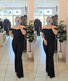 April Pearl Black Jumpsuit