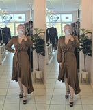 Marie Dress Brown