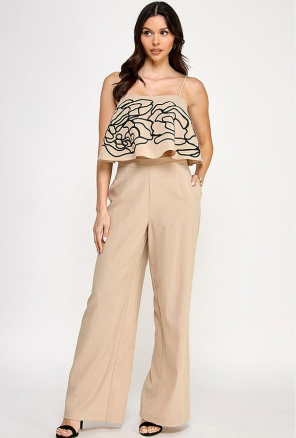 Jane Pant Set Natural