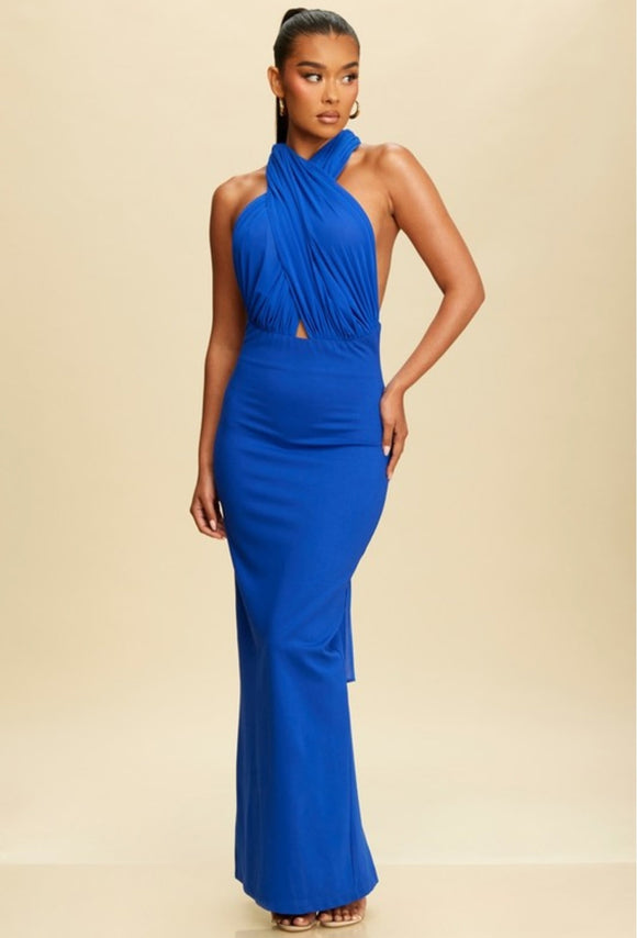 Clarissa Dress Blue