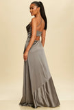Aleyda Dress Silver