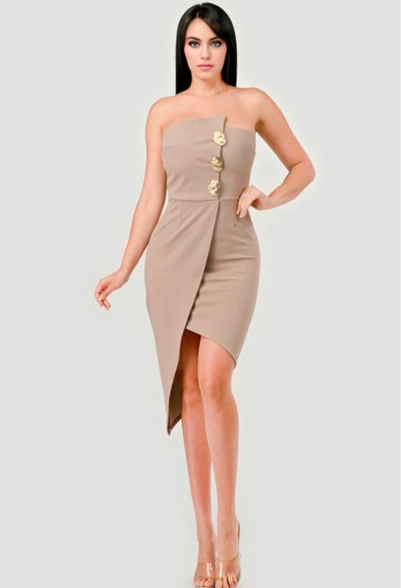 Andrea Dress Mocha