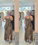 Anna Leopard Dress