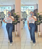 Butterfly Tee White