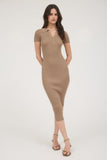 Brittney Dress Taupe
