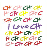 CH Sequin Tee White