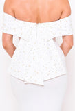 Mia Pearl Dress Ivory