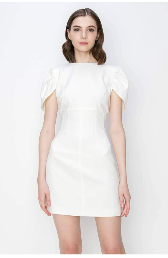 Isla Dress white