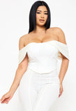 Ivanka Top White