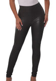 Leather Fleece Leggings