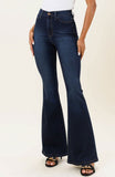 Angie Flare Jean Dark Wash
