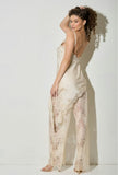Bella Lace Set Pant Cream