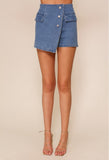 Denise Denim Skort
