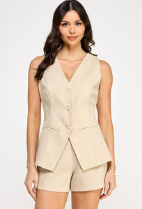 Piper Natural Romper