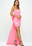 Dora Dress Bow Pink