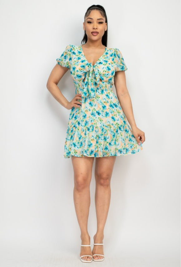 Belle Dress Blue