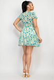 Belle Dress Blue