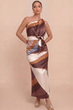 Antonia Satin Dress