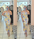 April Dress Lace Orange