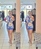 Lory Short Set Blue
