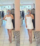 Adriana Dress White