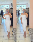 Silvia Dress White