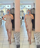Andrea Dress Mocha