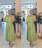 Norma Skirt Set Olive