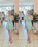 Belle Dress Blue