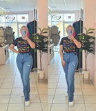 CH Sequin Tee Black